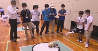 「ロボットのプログラミング技術競う」加賀ロボレーブ大会開幕
