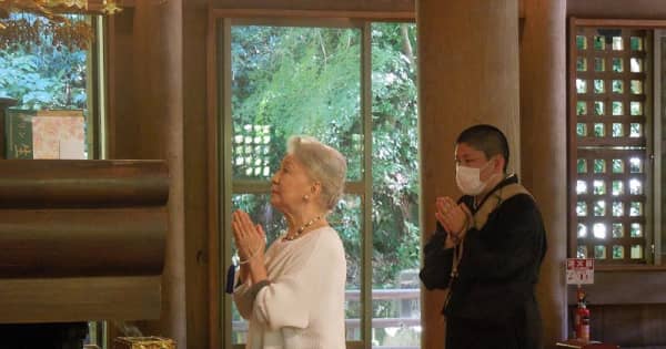 大河ドラマ「鎌倉殿の13人」　出演の草笛光子さんが自身の役ゆかりの寺を参拝　鎌倉