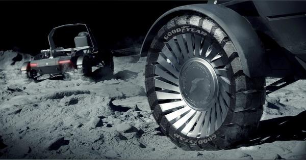 月面を走るタイヤを開発へ、グッドイヤーが「アルテミス計画」に協力
