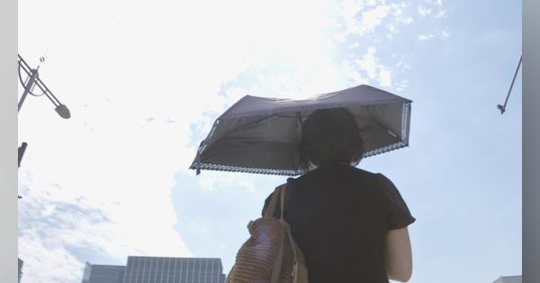 東京都心で気温35度超　28日ぶりの猛暑日に