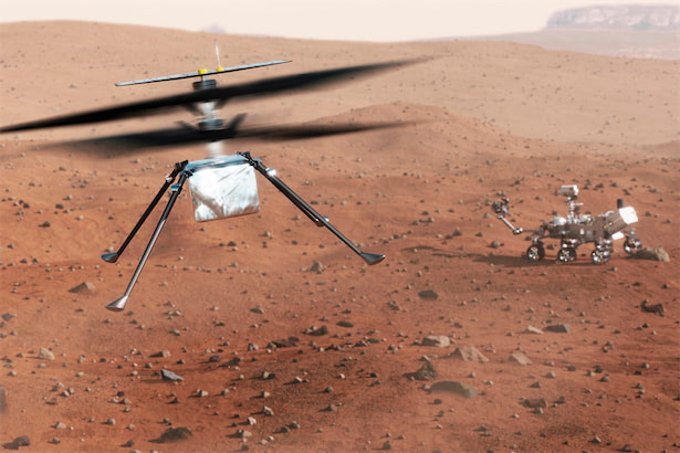 NASAが2027年に火星でヘリを飛ばす新計画発表　約7兆円のミッションが方針転換