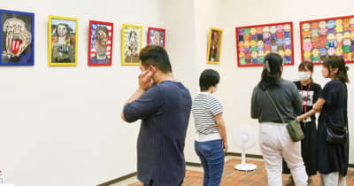 日々の成果 個性光る ピカソ・カレッジが展示　川崎市麻生区