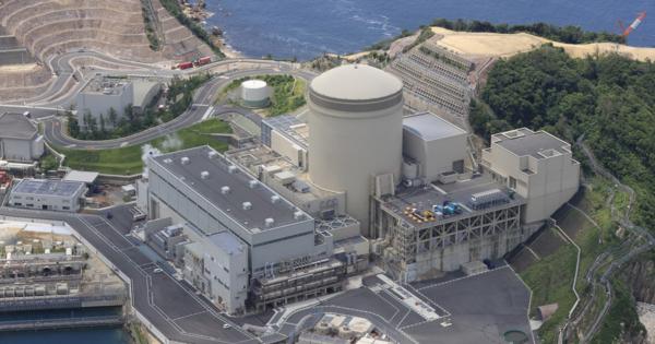関電美浜原発3号機で放射性物質含む水漏れ　外部へは漏れず
