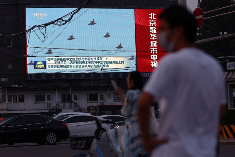 中国、台湾周辺で「的を絞った軍事演習」　ペロシ氏訪台に反発