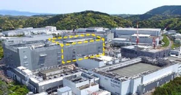 諫早のソニー長崎TEC　増築の新工場 竣工　半導体生産を強化