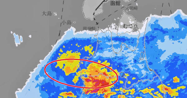 「顕著な大雨情報」東北初の発表　青森、秋田で線状降水帯、記録的降水量