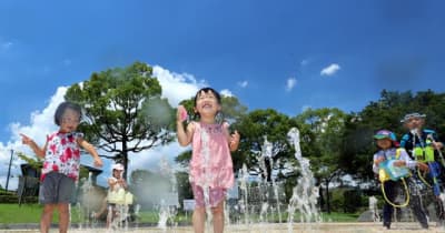 夏、真っ盛り　宮崎県内5地点猛暑日