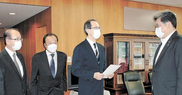 原発処理水放出　風評対策強化を国に要望　福島県知事と2町長