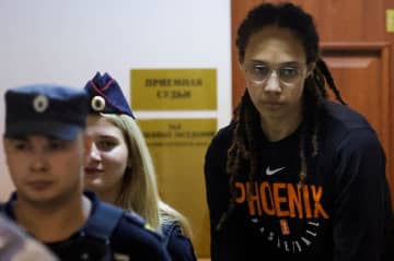 米女子バスケット選手に懲役9年　ロシア裁判所、麻薬密輸で実刑