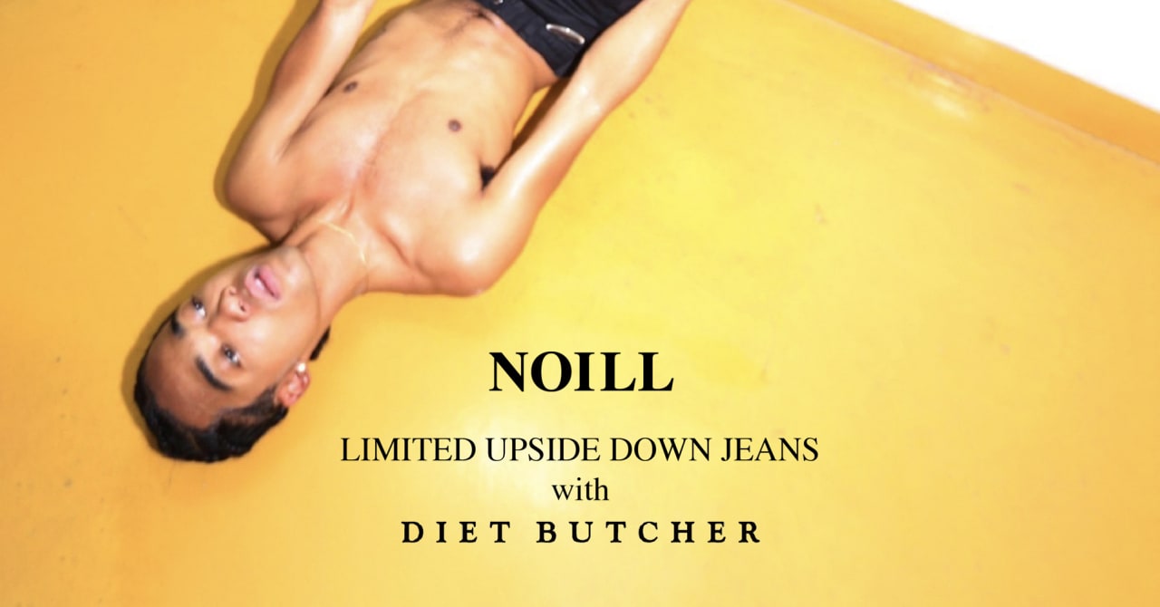 ダイエットブッチャーが下北沢の古着屋「ノイル」とコラボ、デニムを発売