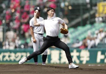 甲子園、斎藤佑樹さんが始球式　「コロナ禍で苦しむ球児に敬意」