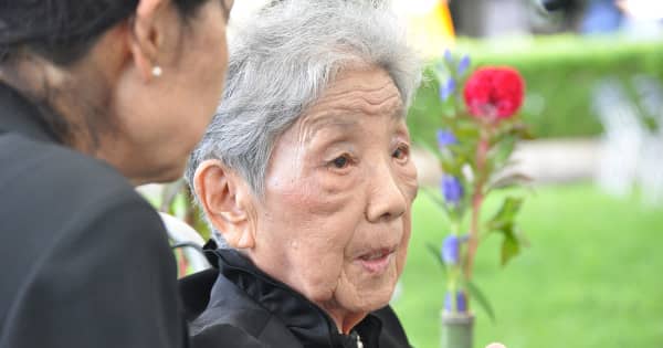 広島原爆忌　95歳、消えない痛み　神奈川・遺族代表の元看護学生
