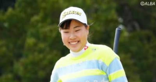 ゴルフ「緑の甲子園」高校女子団体初日は日章学園が首位スタート