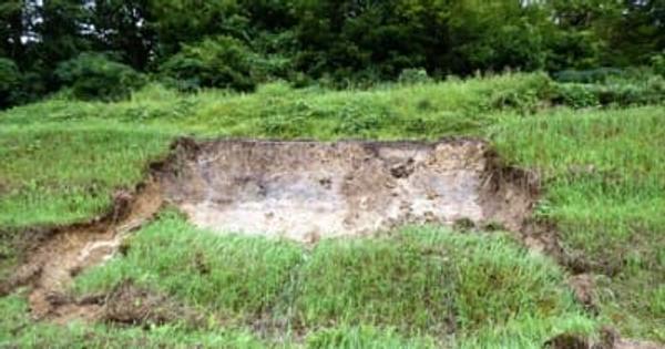 記録的大雨　福島県喜多方市山都町の棚田遺産に被害　浸水施設の復旧に追われる