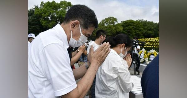 被爆77年｢広島原爆の日｣　平和記念式典に徳島県遺族代表参列
