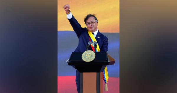 コロンビア初の左派大統領が就任　ペトロ元ボゴタ市長