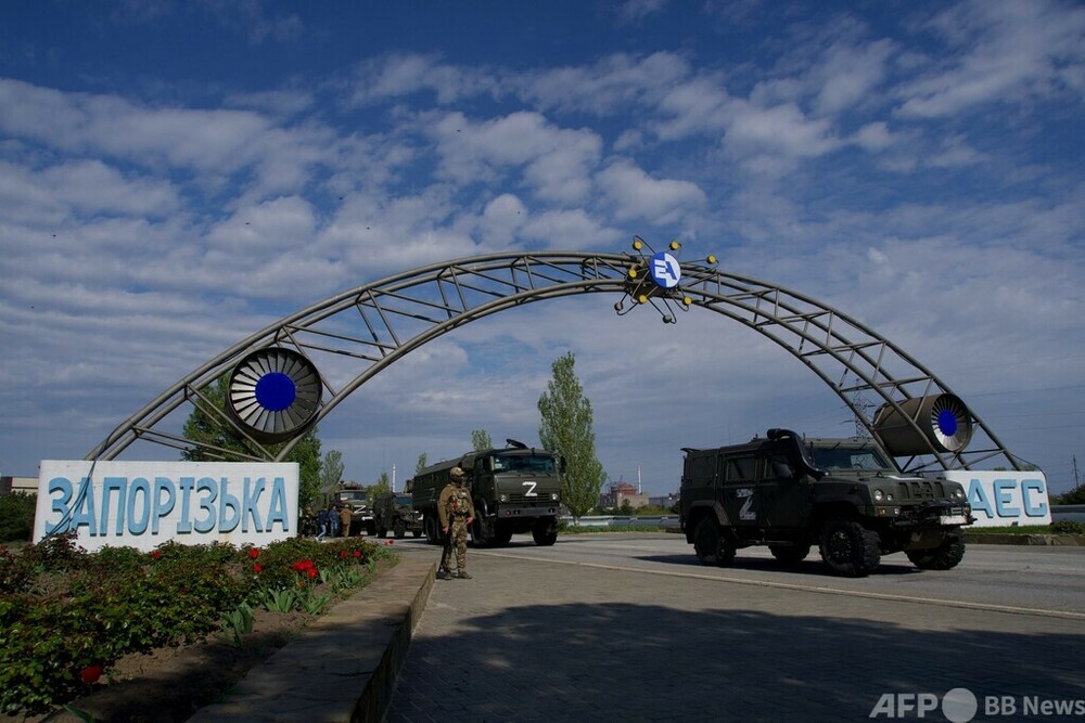 ウクライナ、ザポリージャ原発に非武装地帯の設置を呼び掛け