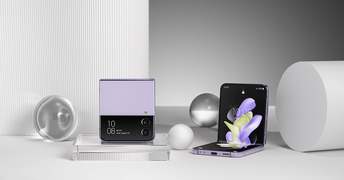 Samsung、コンパクト化＆バッテリー強化の「Galaxy Z Flip4」をグローバル発表