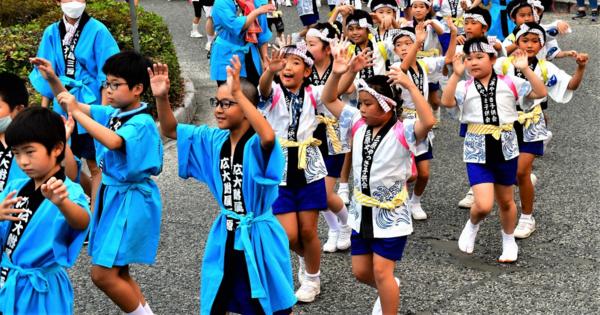 「やっさ、やっさ」と息合わせ　3年ぶり三原やっさ祭り開幕　広島