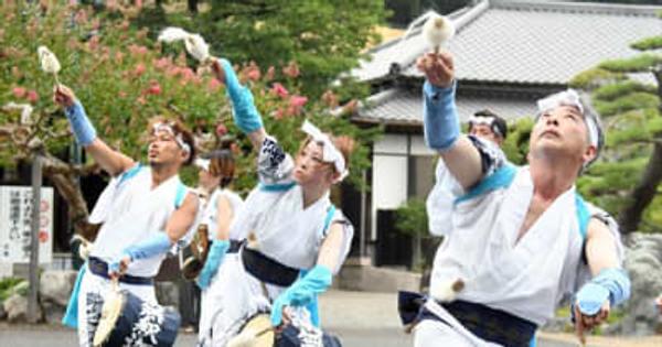 伝統芸能「じゃんがら念仏踊り」始まる　福島県いわき市