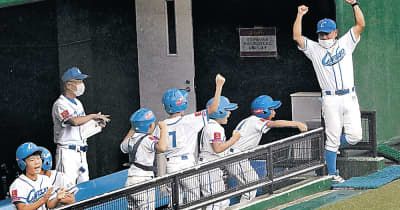 【全日本学童野球】上原浩治さん「将来楽しみ」　中条・服部2安打完投
