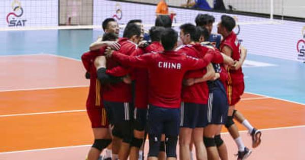 中国バレー男子、AVCカップで日本下し10年ぶりの優勝