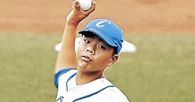 【全日本学童野球】中条・服部主将、投打で大暴れ　松坂大輔さんも絶賛打率6割6打点、完全試合に4本塁打
