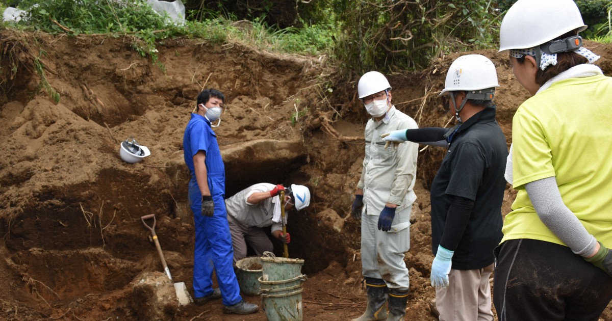 「筑波海軍航空隊」基地跡に地下施設　本格的調査で発見