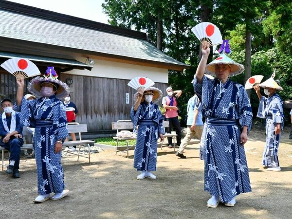 五穀豊穣と新型コロナ収束願い「神踊り」　徳島市の宅宮神社