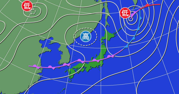 西～東日本日本海側　非常に激しい雨に警戒