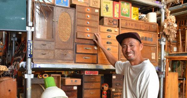 「昭和レトロ」な家具、若者に人気　愛知・小牧のリサイクル店