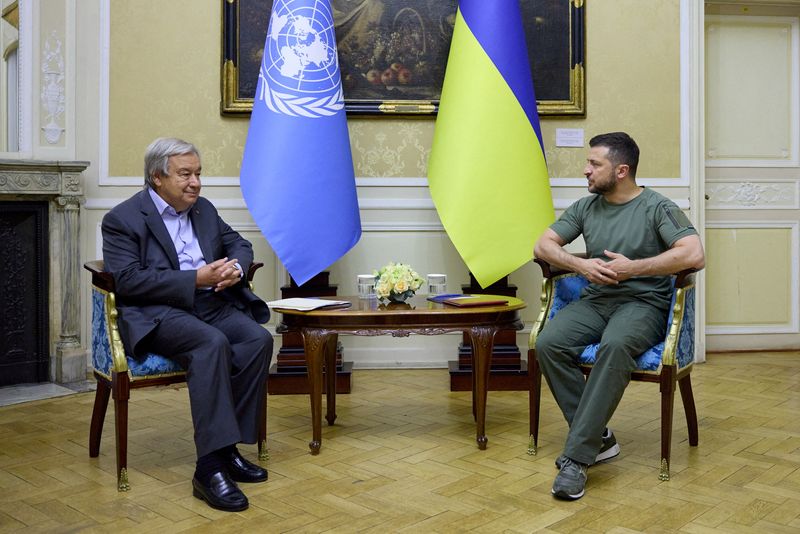 ザポロジエ原発の安全、国連が保証すべき＝ウクライナ大統領