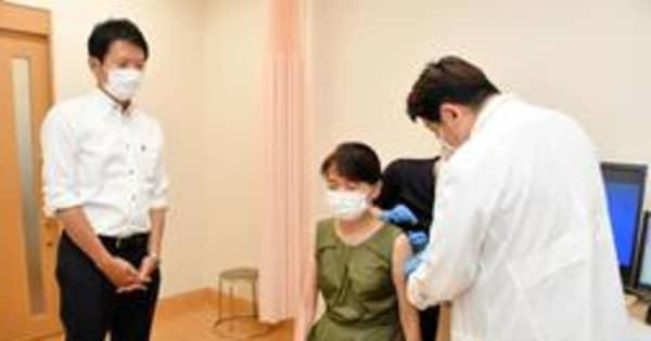 米ノババックス製ワクチン、神戸で接種開始　斎藤知事「選択肢の一つとして活用を」