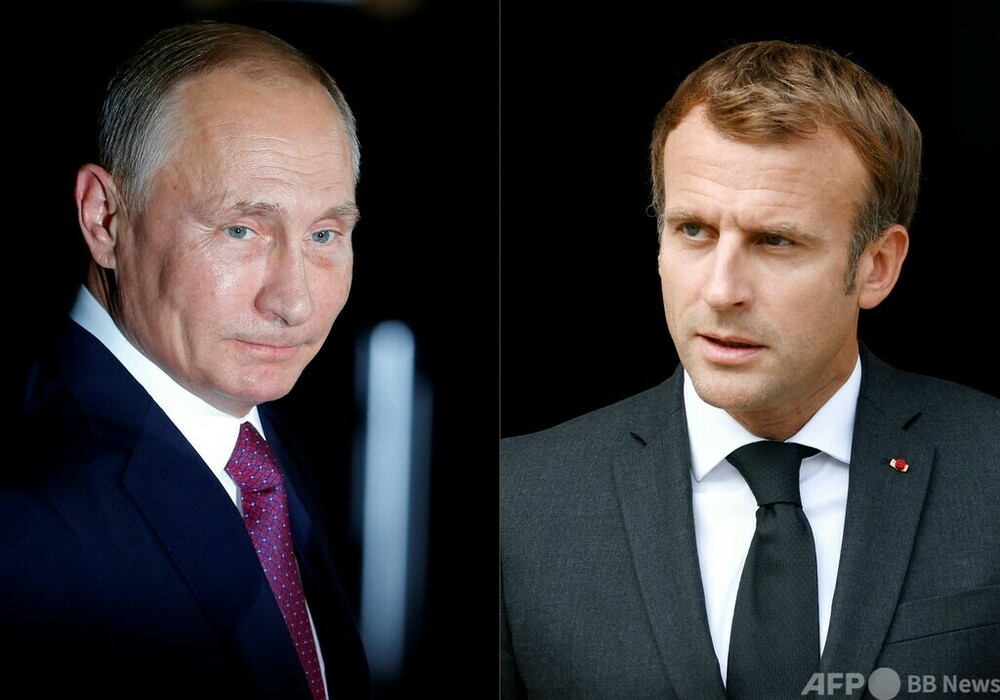 ロ大統領、ウクライナ経由の原発視察に同意 仏首脳と電話会談