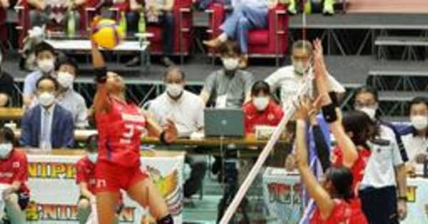 バレーボール女子日本代表　9月の世界選手権へ、兵庫で紅白戦　宮部姉妹ら活躍
