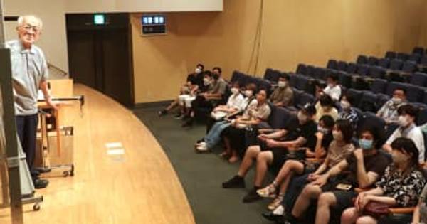 長崎で“被爆の実相”に触れる　日本・イスラエル・パレスチナ合同学生会議