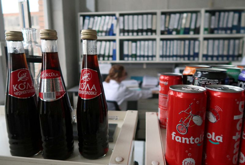 焦点：コカ・コーラやマックも、ロシア撤退企業が直面する商標乱用