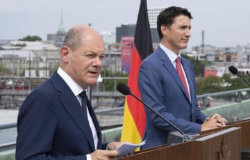 ドイツとカナダがエネルギー協力　LNG欧州輸出も検討