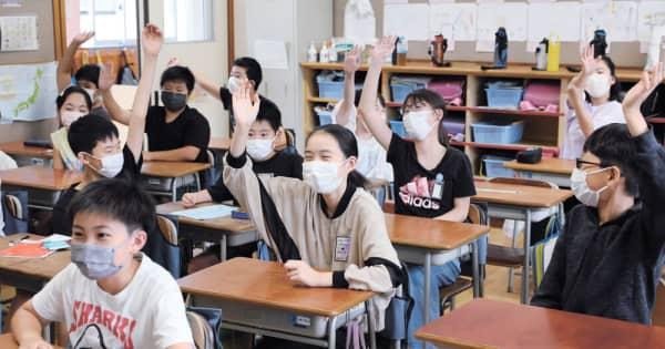 仙台の小中学校で授業再開　日焼けの子どもたち元気に登校