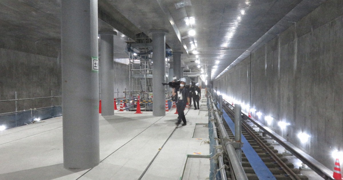 北大阪急行延伸、箕面2駅は23年度末開業　メトロ御堂筋線直通