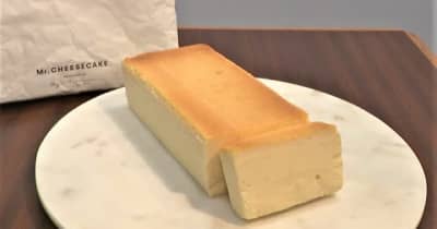 大人気「Mr. CHEESECAKE」が岡山に！　人生最高のチーズケーキを目指したなめらかな食感が特徴