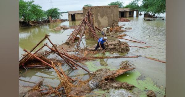 パキスタン、洪水で3000万人強に影響＝気候変動相