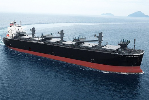 日本郵船が竣工、「木材チップ輸送専用船」の性能