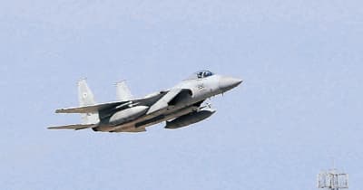 小松で日米共同訓練　3年ぶり実施、対戦闘機想定　米軍F16の騒音はF15並み