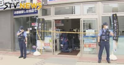 【速報】札幌・中心部のコンビニ　カッターナイフを突きつけ店員を脅した男を現行犯逮捕