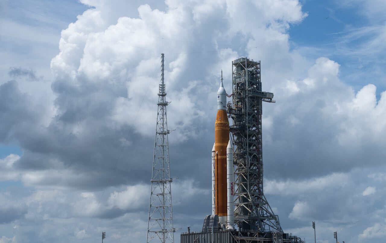 NASA「アルテミス1」SLSの打ち上げ予定日を日本時間9月4日に再設定