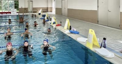 四天王寺大学のプール施設を、羽曳野市立中学校の水泳部に貸し出し