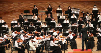 アルカスSASEBOジュニアオーケストラ結成10年　記念演奏会で観客魅了