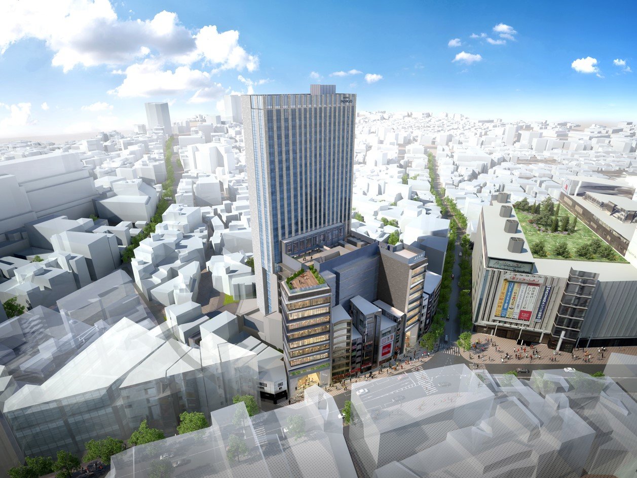 渋谷区道玄坂に開発中の複合施設　名称は「道玄坂通dogenzaka-dori」に決定