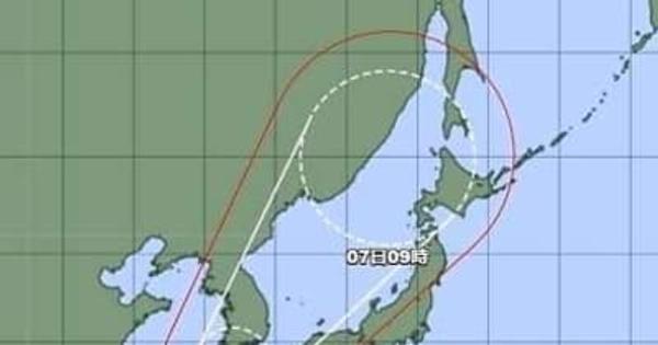 台風11号　奄美が強風域に　6日九州接近の恐れ